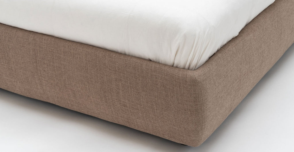Finley Bed With Storage - Caramel - Beds Loom Collection Loom Collection Dubai
