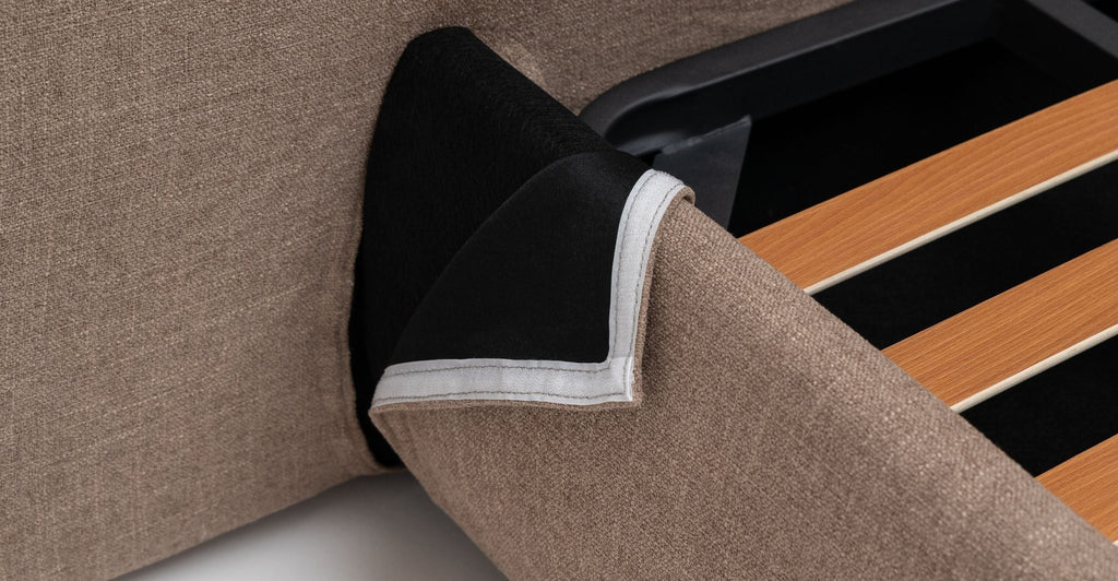 Finley Bed With Storage - Caramel - Beds Loom Collection Loom Collection Dubai