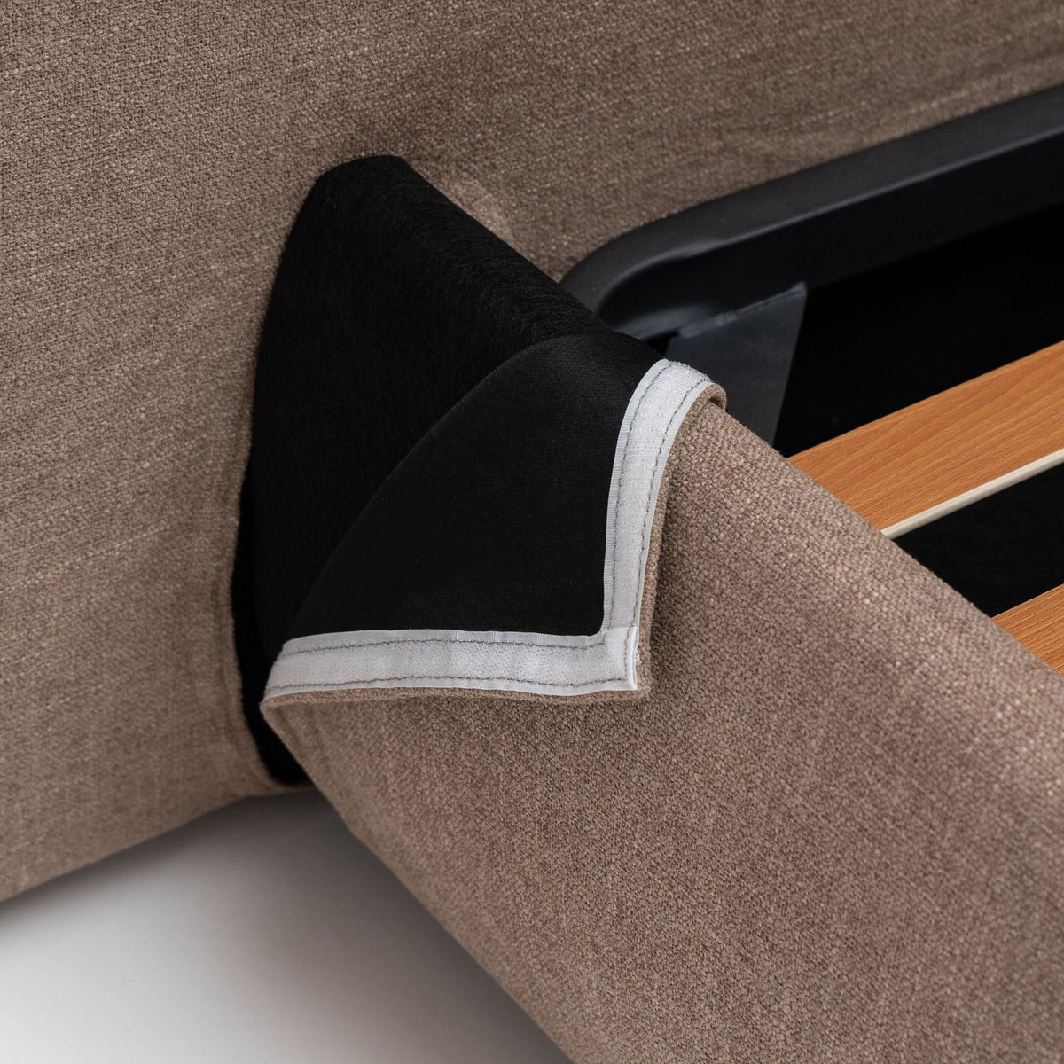 Finley Bed With Storage - Caramel - Beds Loom Collection Loom Collection Dubai
