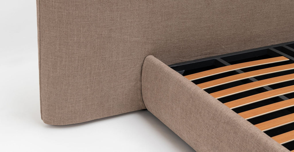 Finley Bed With Storage - Caramel - Beds Loom Collection Loom Collection Dubai