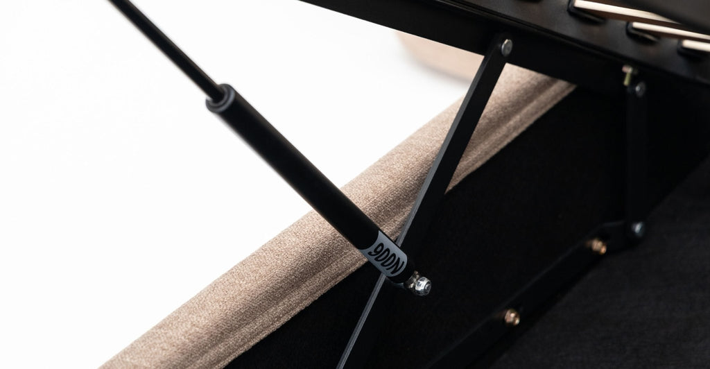 Finley Bed With Storage - Caramel - Beds Loom Collection Loom Collection Dubai