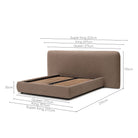 Finley Bed With Storage - Caramel - Beds Loom Collection Loom Collection Dubai
