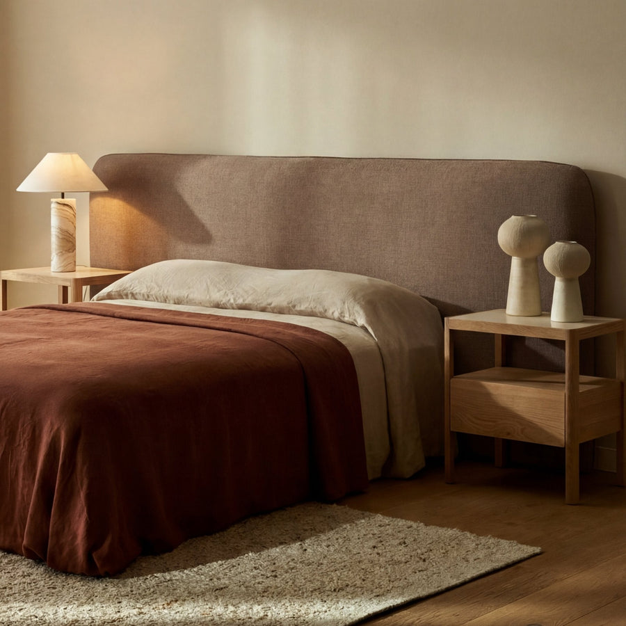 Finley Bed With Storage - Caramel - Beds Loom Collection Loom Collection Dubai