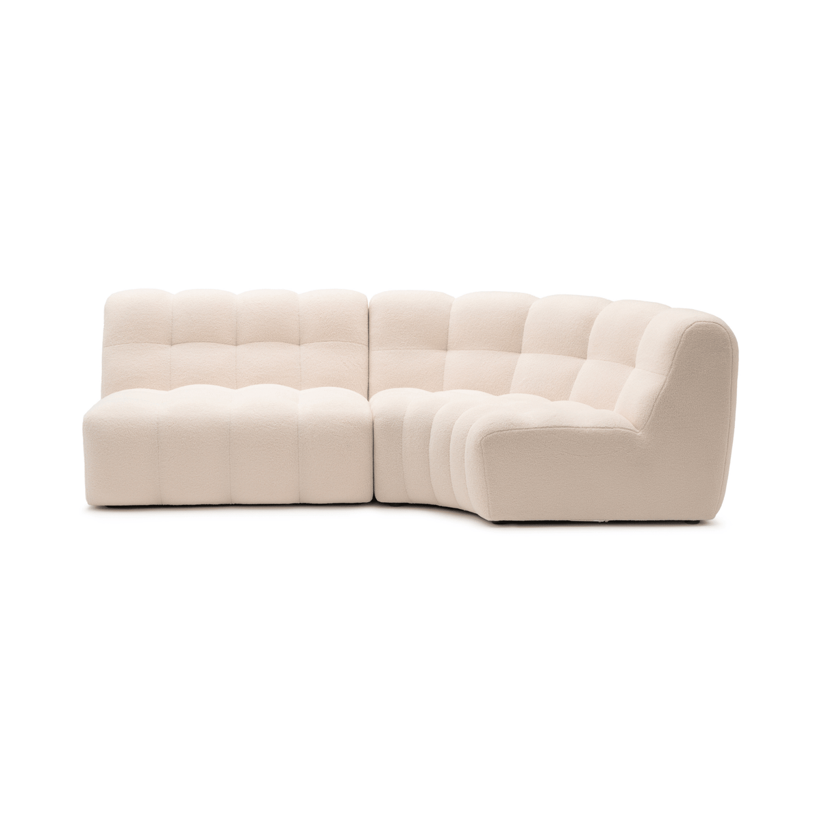 Fitzroy Sofa - Cream - Sectional Sofas Loom Collection Loom Collection Dubai