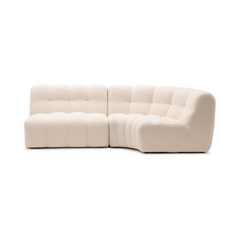 Fitzroy Sofa - Cream - Sectional Sofas Loom Collection Loom Collection Dubai