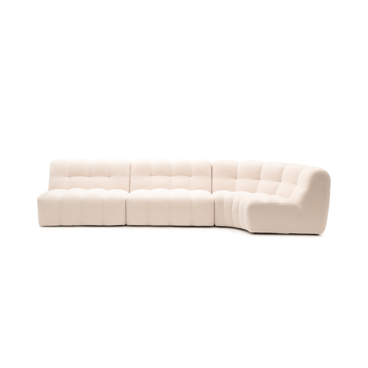 Fitzroy Sofa - Cream - Sectional Sofas Loom Collection Loom Collection Dubai