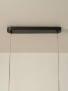 Folia - Oval Scalloped Natural Linen Pendant - Ceiling Lights Lights&Lamps Loom Collection Dubai