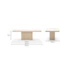 Formentera Dining Table - Dining Tables Loom Collection Loom Collection Dubai