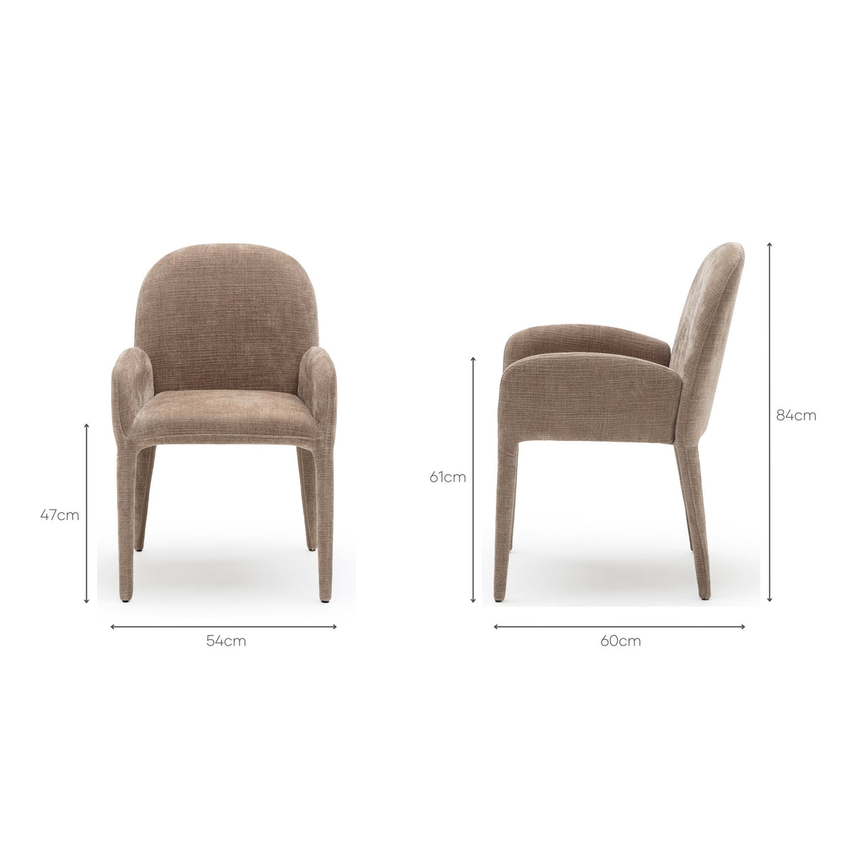 Freya Armchair - Latte