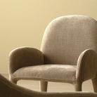 Freya Armchair - Latte - Dining Chairs Loom Collection Loom Collection Dubai