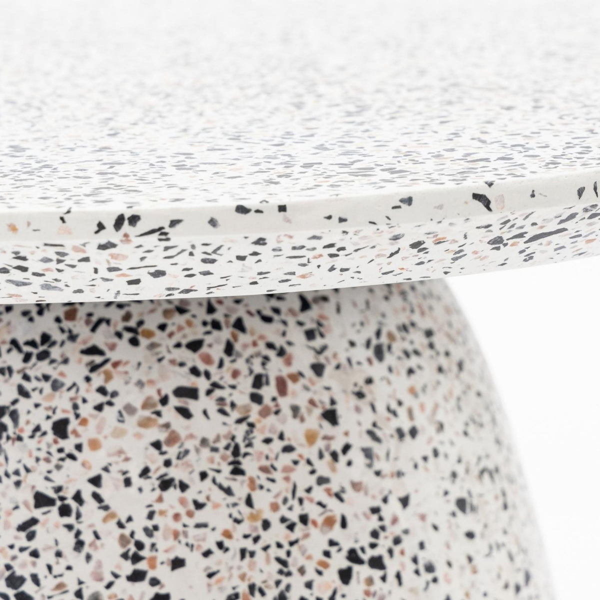 Fungi Short - White - Coffee Tables Tolv Loom Collection Dubai