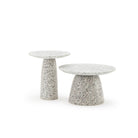 Fungi Tall - White - Side Tables Tolv Loom Collection Dubai