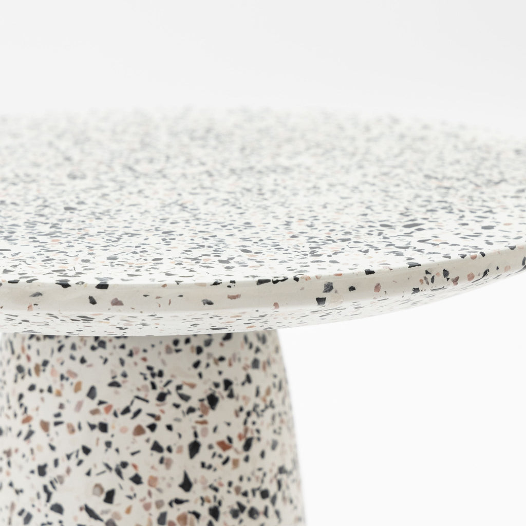 Fungi Tall - White - Side Tables Tolv Loom Collection Dubai