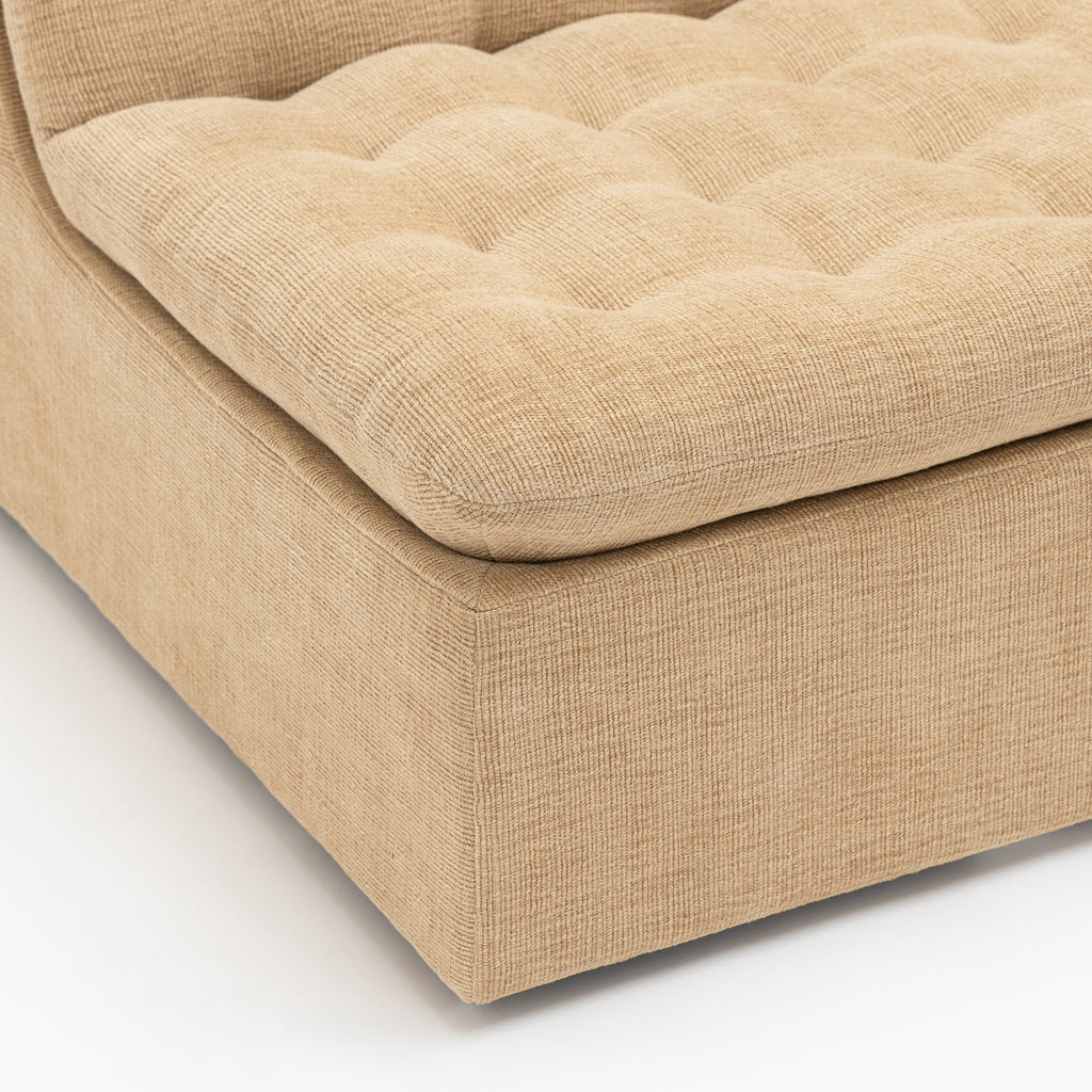 Furrow Armless - Sherpa Toffee