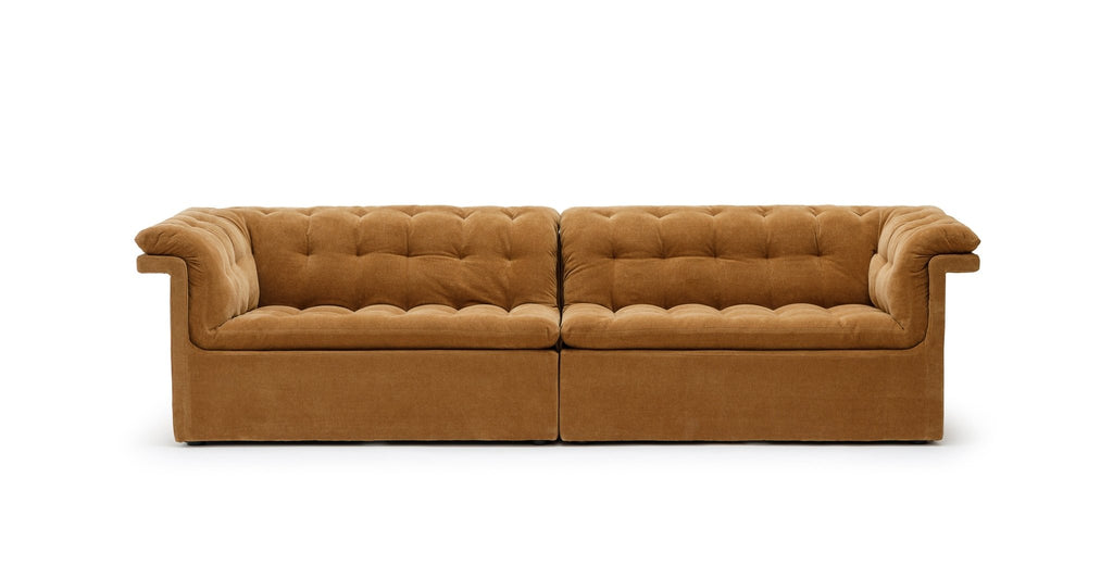 Furrow Sofa - Sahara Auric.