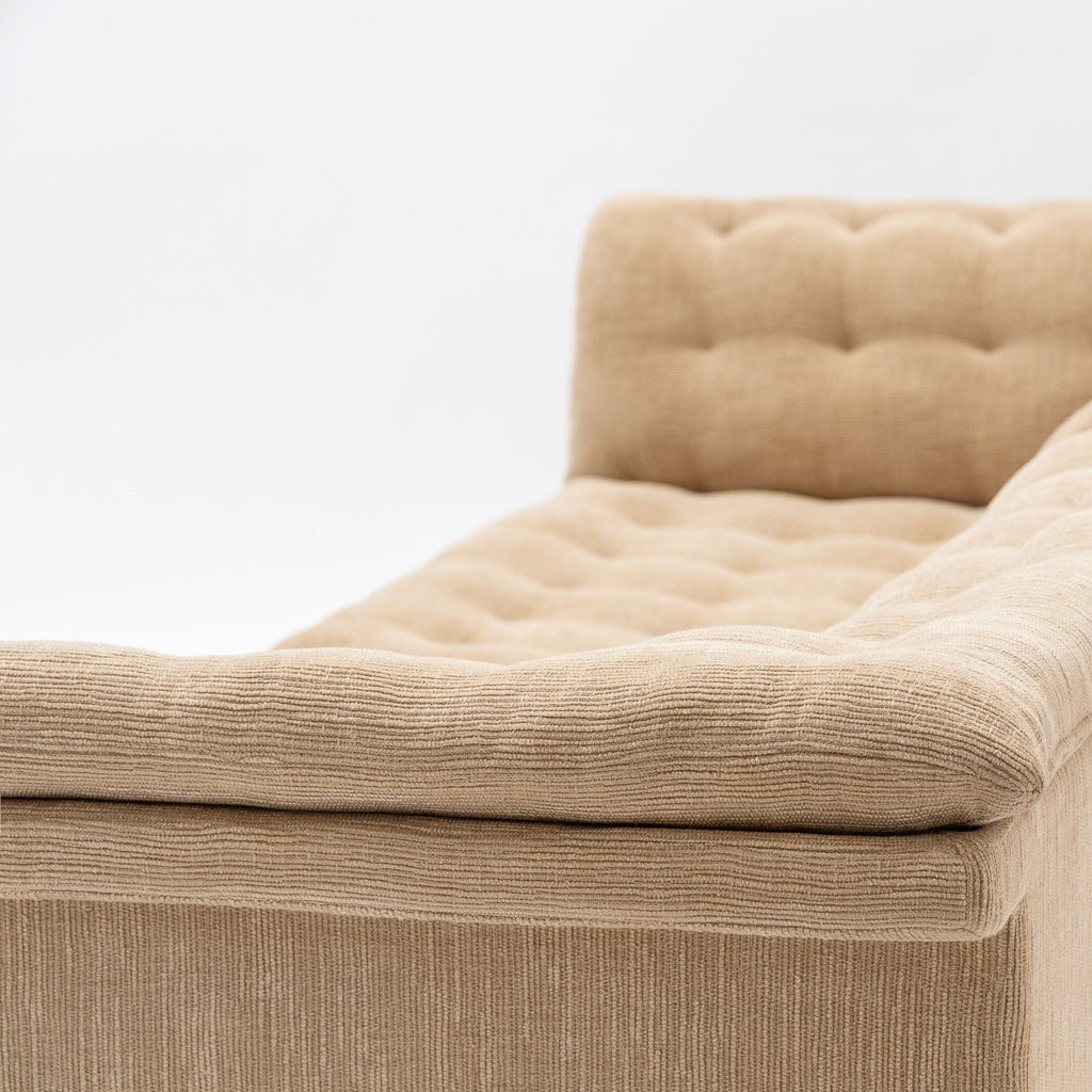 Furrow Sofa - Sherpa Toffee - Sofas Natadora Loom Collection Dubai