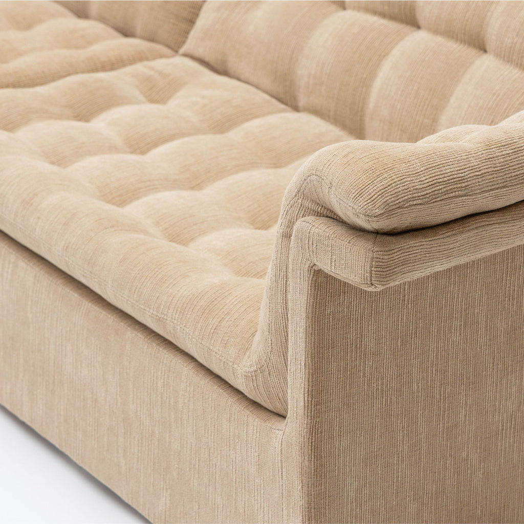 Furrow Sofa - Sherpa Toffee - Sofas Natadora Loom Collection Dubai