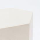 Gabi Stool - Cemento White - Side Tables Loom Collection Loom Collection Dubai