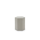Gabi Stool - Linen - Side Tables Loom Collection Loom Collection Dubai