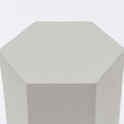 Gabi Stool - Linen - Side Tables Loom Collection Loom Collection Dubai