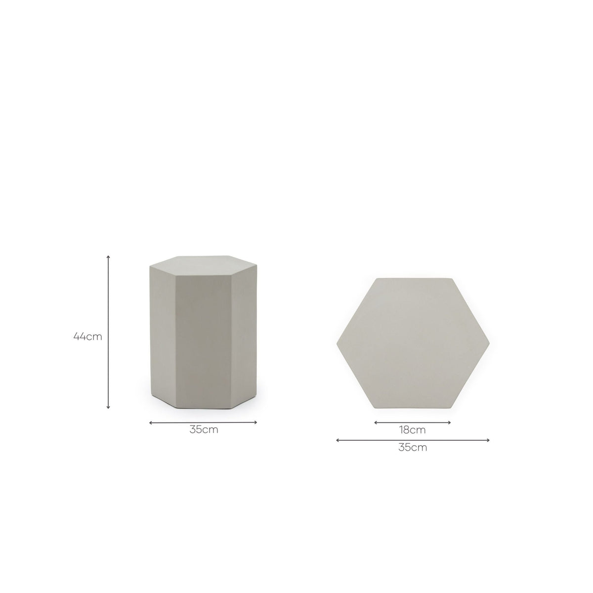 Gabi Stool - Linen - Side Tables Loom Collection Loom Collection Dubai