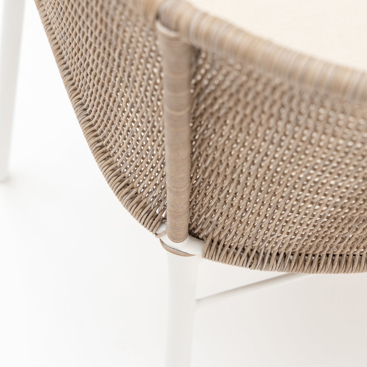 Gaia Dining Armchair - Linen - Outdoor Dining chairs Loom Collection Loom Collection Dubai