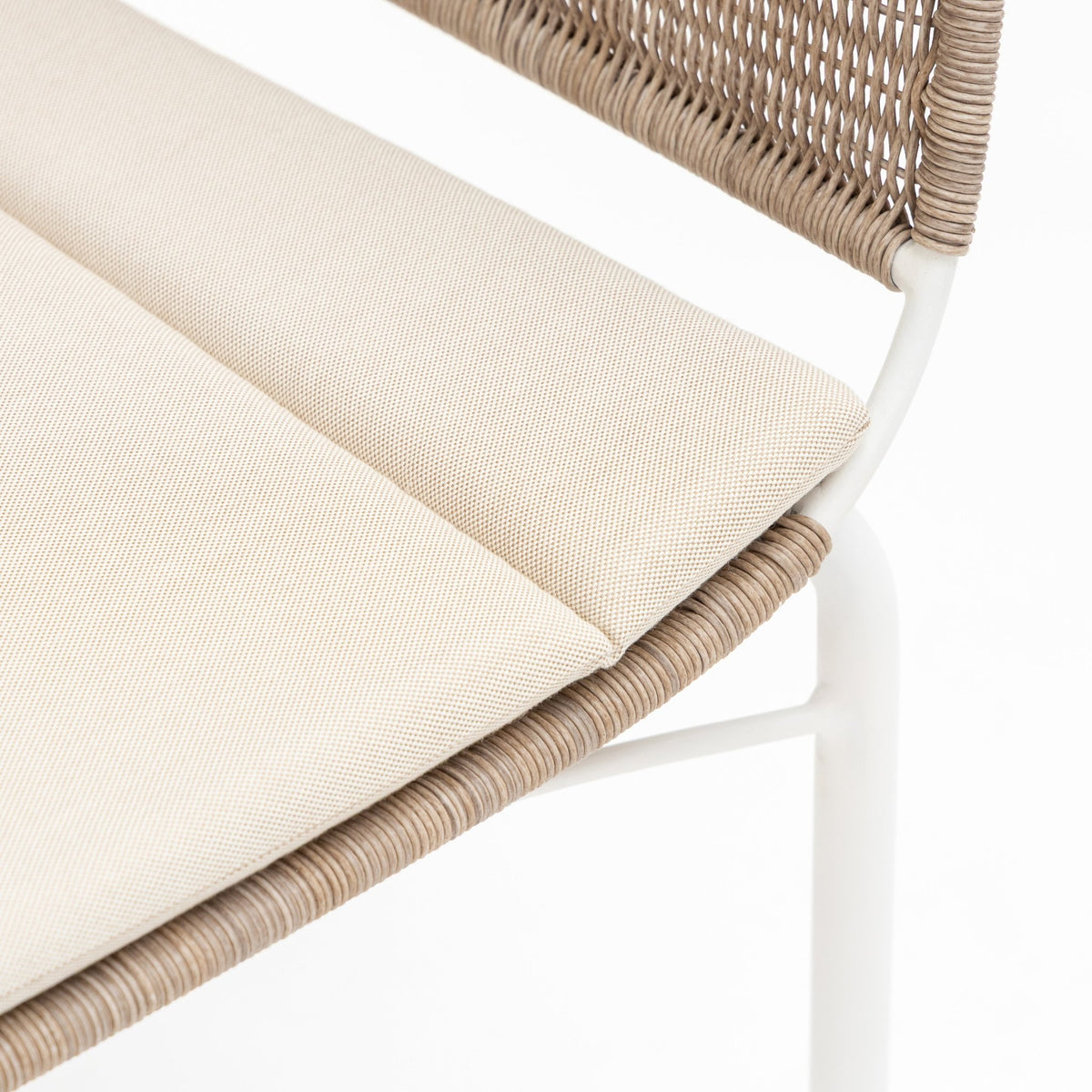 Gaia Dining Armchair - Linen - Outdoor Dining chairs Loom Collection Loom Collection Dubai