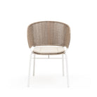 Gaia Dining Armchair - Linen - Outdoor Dining chairs Loom Collection Loom Collection Dubai