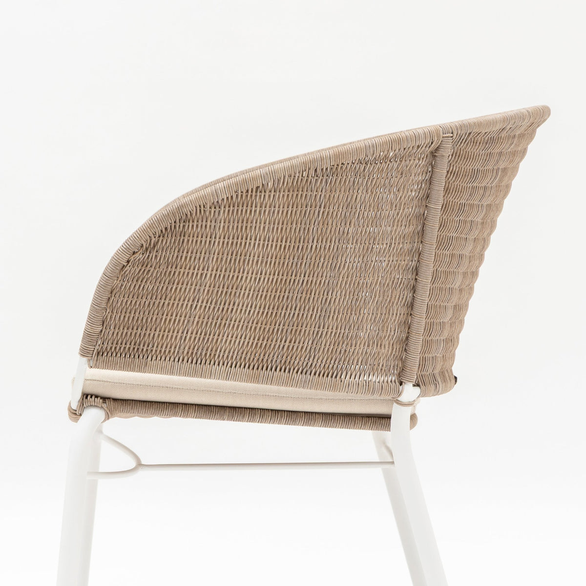 Gaia Dining Armchair - Linen - Outdoor Dining chairs Loom Collection Loom Collection Dubai