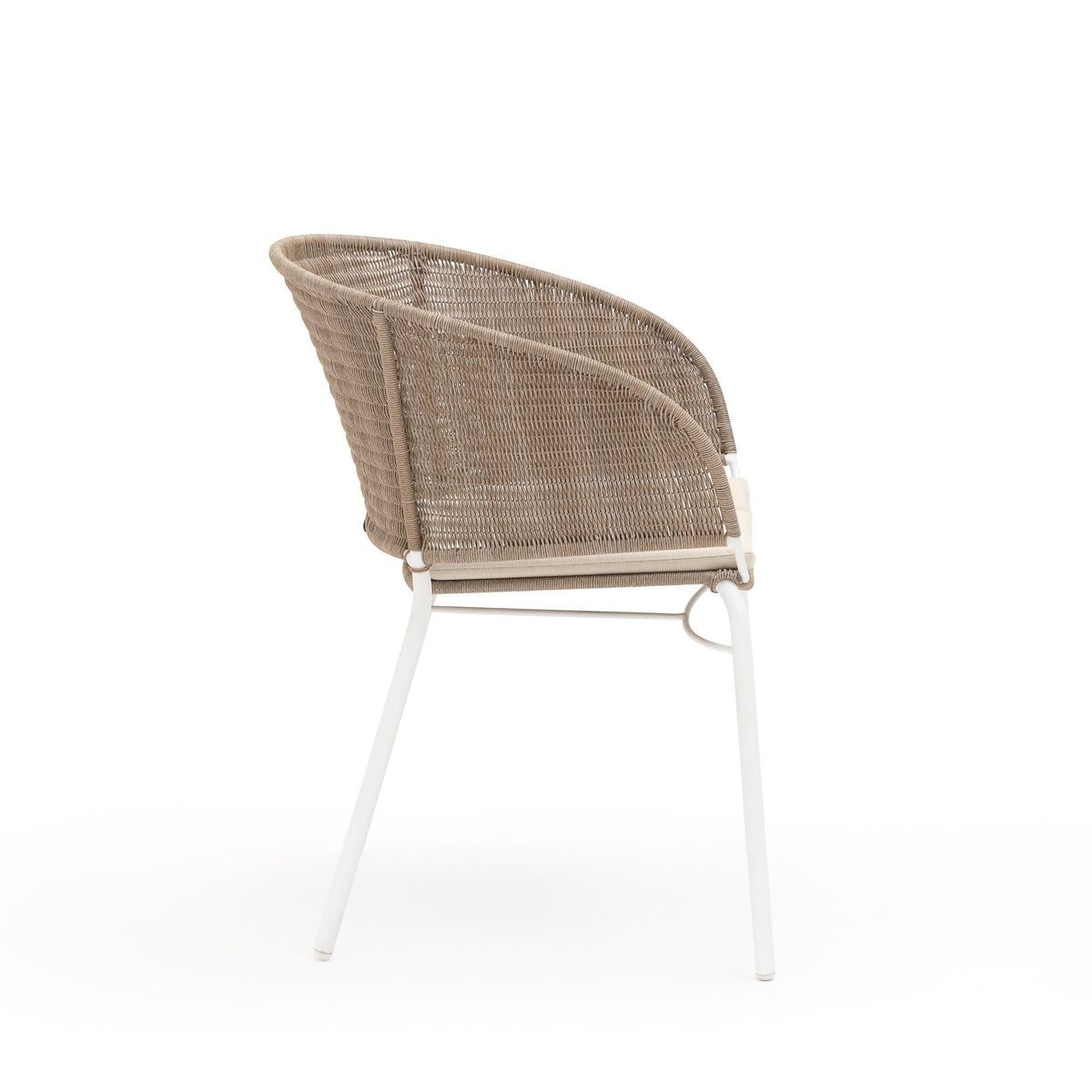 Gaia Dining Armchair - Linen - Outdoor Dining chairs Loom Collection Loom Collection Dubai