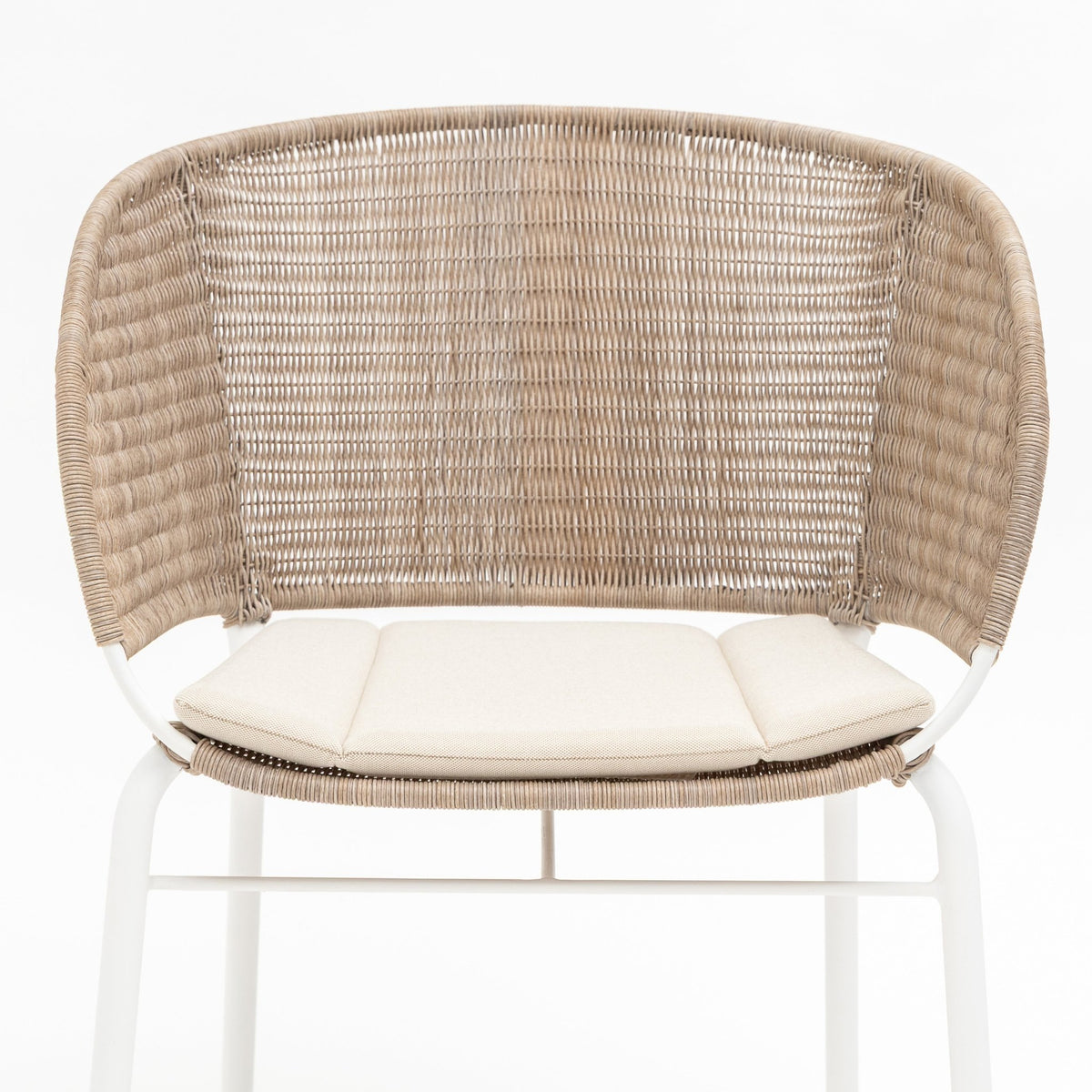 Gaia Dining Armchair - Linen - Outdoor Dining chairs Loom Collection Loom Collection Dubai