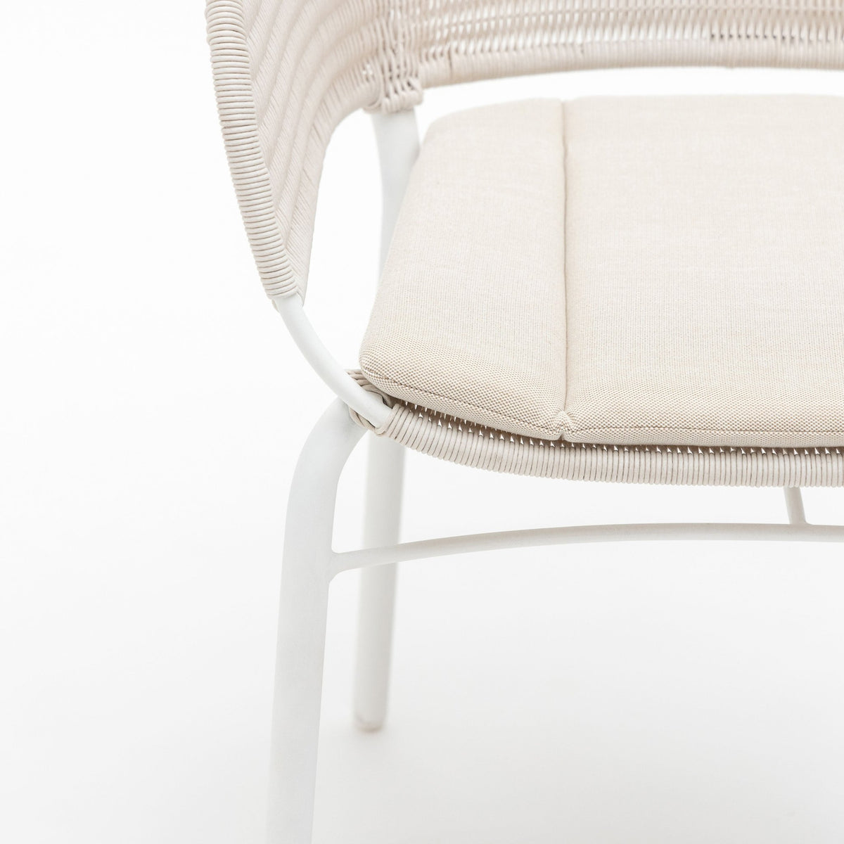 Gaia Dining Armchair - Stonewhite
