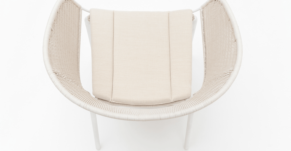 Gaia - Dining Armchair - Stonewhite - Loom Collection