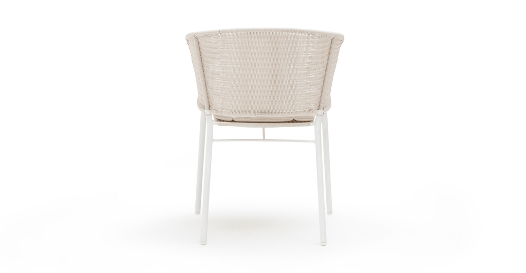 Gaia - Dining Armchair - Stonewhite - Loom Collection