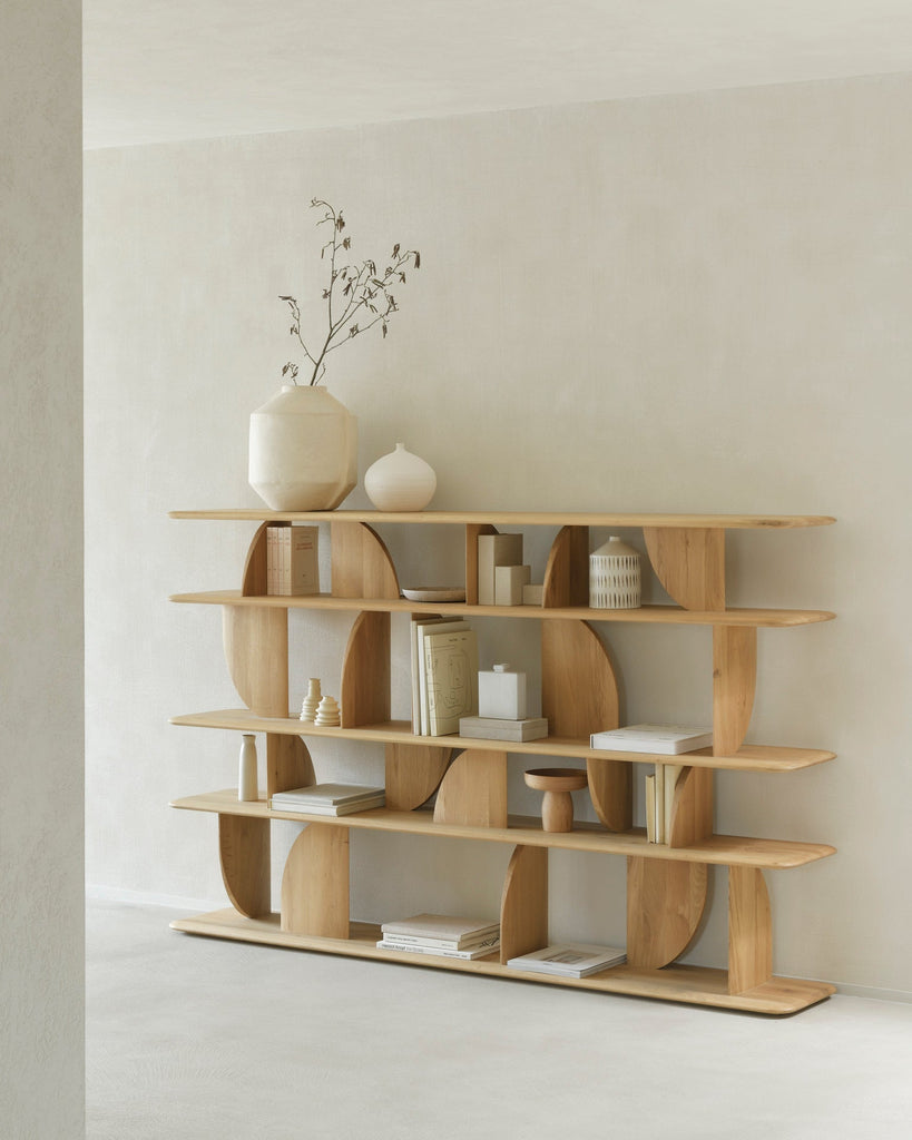 Geometric Rack - Oak - Loom Collection