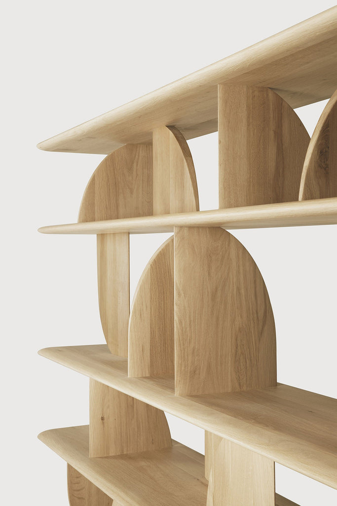 Geometric Rack - Oak - Loom Collection