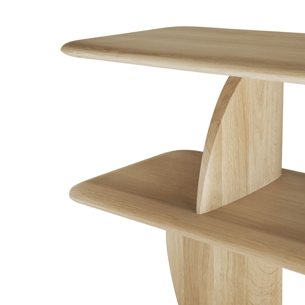 Geometric Rack - Oak - Shelving Ethnicraft Loom Collection Dubai