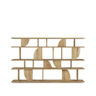 Geometric Rack - Oak - Shelving Ethnicraft Loom Collection Dubai