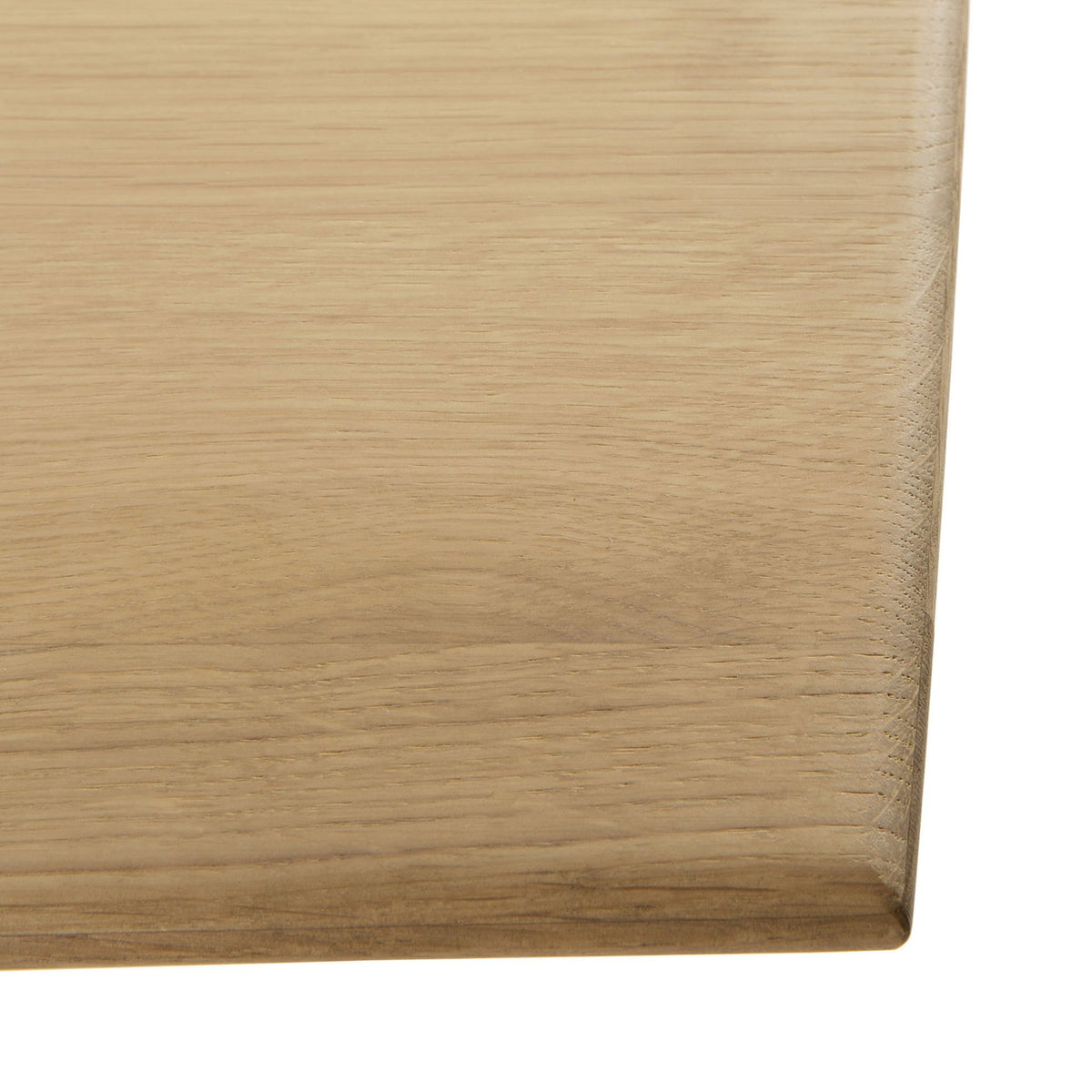 Geometric Rectangular Dining Table - Oak