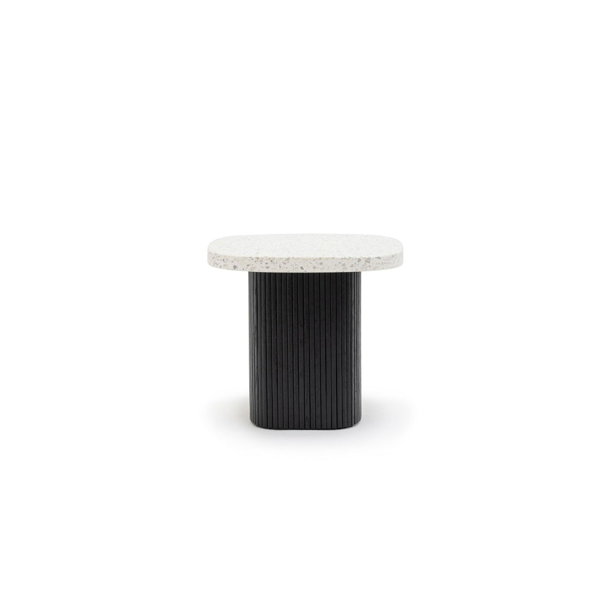 Gion Coffee Table 55 - Black Oak & Nougat - Side Tables Tolv Loom Collection Dubai