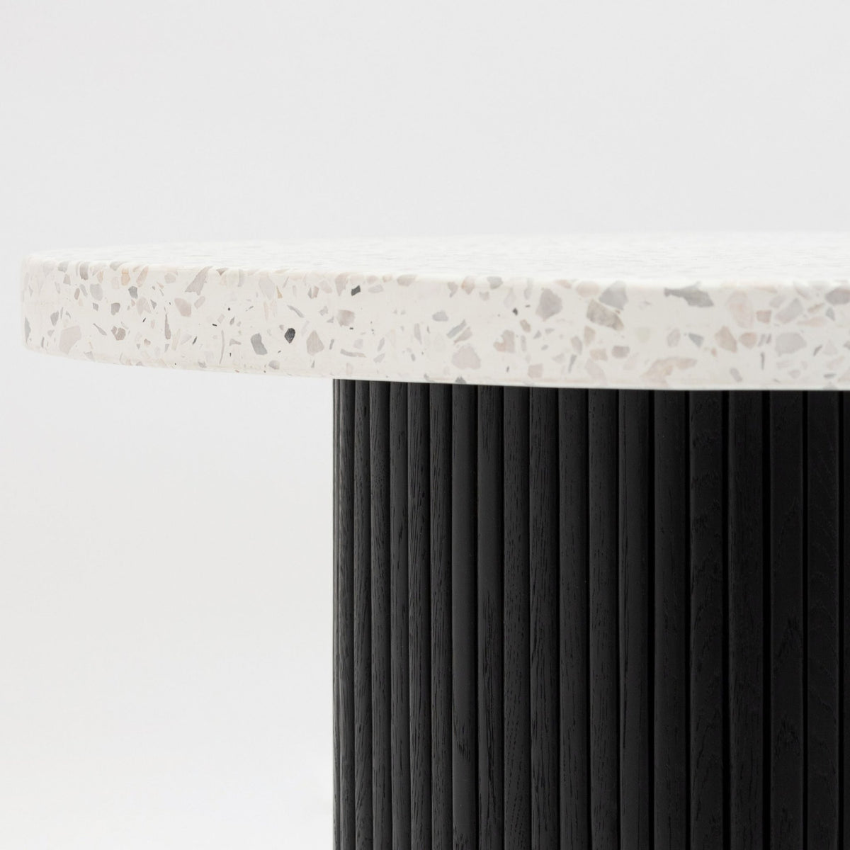 Gion Coffee Table 55 - Black Oak & Nougat - Side Tables Tolv Loom Collection Dubai