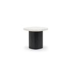 Gion Coffee Table 55 - Black Oak & Nougat - Side Tables Tolv Loom Collection Dubai