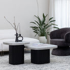 Gion Coffee Table 55 - Black Oak & Warm Grey - Coffee Tables Tolv Loom Collection Dubai