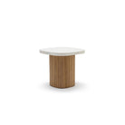 Gion Coffee Table 55 - Light Oak & Nougat - Side Tables Tolv Loom Collection Dubai