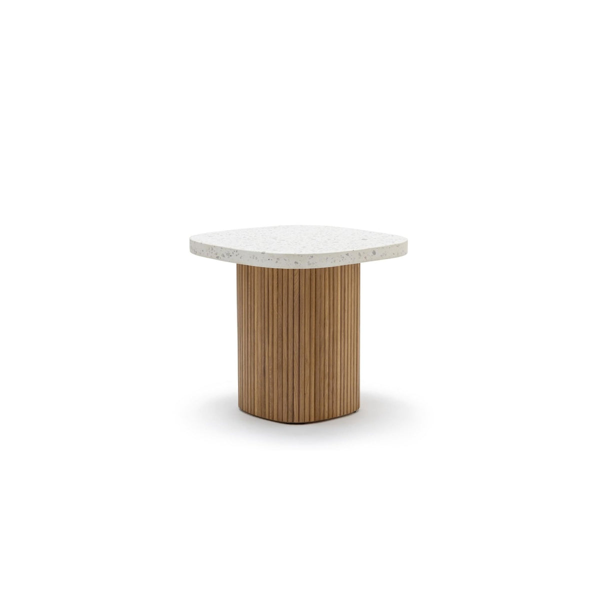 Gion Coffee Table 55 - Light Oak & Nougat - Side Tables Tolv Loom Collection Dubai