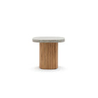 Gion Coffee Table 55 - Light Oak & Warm Grey