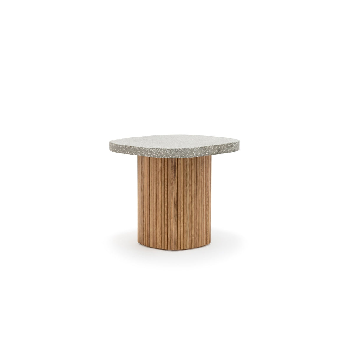Gion Coffee Table 55 - Light Oak & Warm Grey