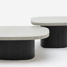 Gion Coffee Table 70 - Black Oak & Warm Grey - Coffee Tables Tolv Loom Collection Dubai