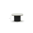 Gion Coffee Table 70 - Black Oak & Warm Grey - Coffee Tables Tolv Loom Collection Dubai