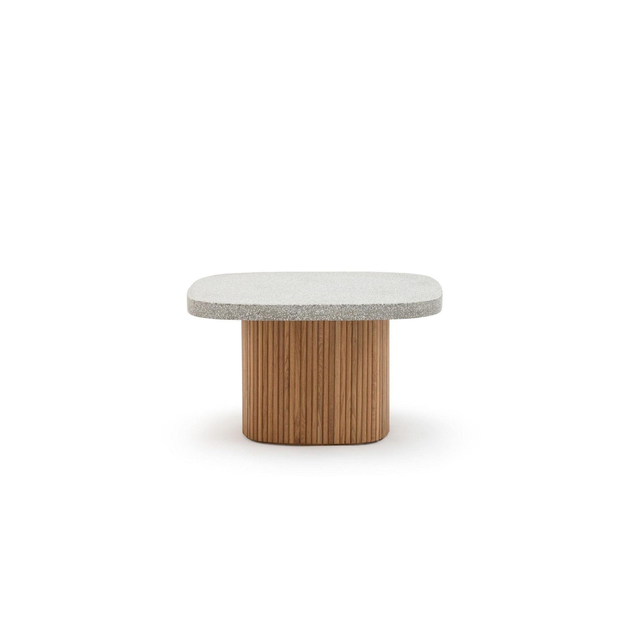 Gion Coffee Table 70 - Light Oak & Warm Grey - Loom Collection
